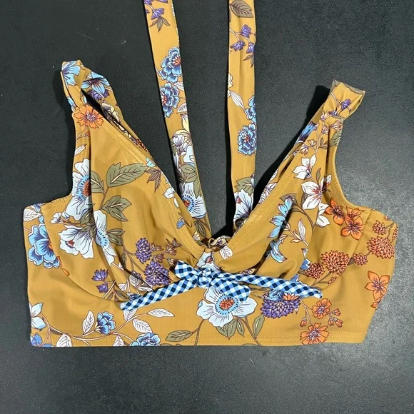 LN Skinny dippers swimsuit bathing Anastasia bikini top and daisy duke bottom S - Picture 4 of 10